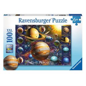 Ravensburger 108534 100 Parça Planets Puzzle