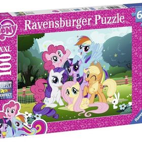 Ravensburger 109357 Sihirli Poniler 100 Parça Puzzle