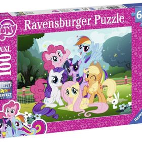 Ravensburger 109357 Sihirli Poniler 100 Parça Puzzle