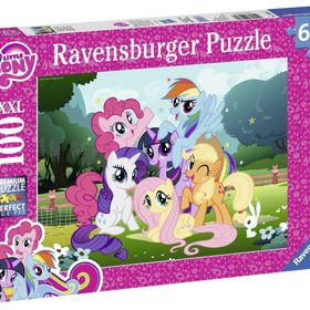 Ravensburger 109357 Sihirli Poniler 100 Parça Puzzle