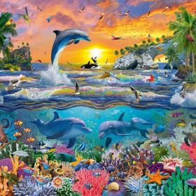 Ravensburger 109500 100 Puzzle Tropik Cennet Parça