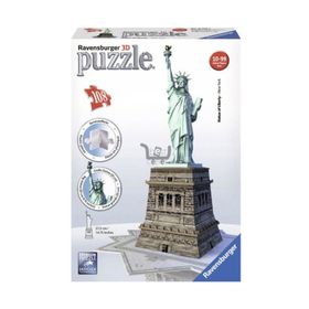 Ravensburger 125845 Özgürlük Anıtı 108 Parça 3D Puzzle