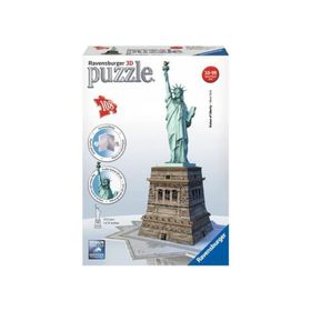 Ravensburger 125845 Özgürlük Anıtı 108 Parça 3D Puzzle