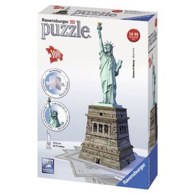 Ravensburger 125845 Özgürlük Anıtı 108 Parça 3D Puzzle