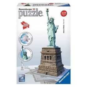 Ravensburger 125845 Özgürlük Anıtı 108 Parça 3D Puzzle