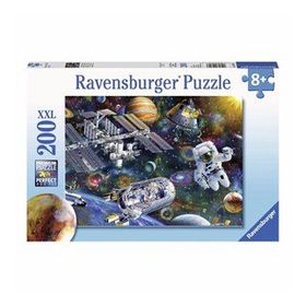 Ravensburger 126927 200 Parça Dünya Keşfi Çocuk Puzzle