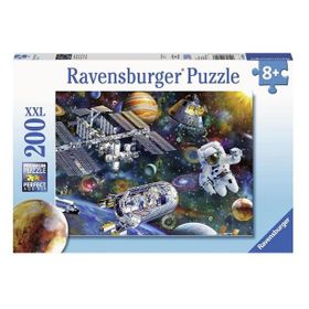 Ravensburger 126927 200 Parça Dünya Keşfi Çocuk Puzzle