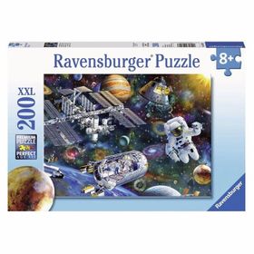 Ravensburger 126927 200 Parça Dünya Keşfi Çocuk Puzzle