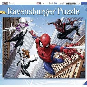 Ravensburger 126941 200 Parça Spiderman Puzzle