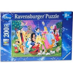 Ravensburger 126989 200 Parça Prensesler Puzzle