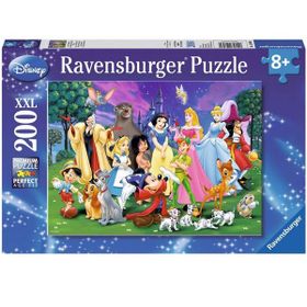 Ravensburger 126989 200 Parça Prensesler Puzzle