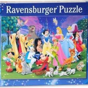 Ravensburger 126989 200 Parça Prensesler Puzzle