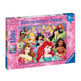 Ravensburger 128730 Çocuk 150 Parça WD Prensesler Puzzle