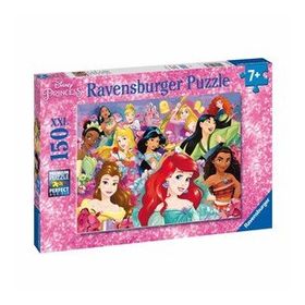 Ravensburger 128730 Çocuk 150 Parça WD Prensesler Puzzle
