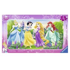Ravensburger 128730 Çocuk 150 Parça WD Prensesler Puzzle