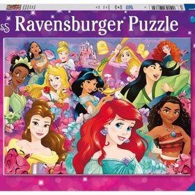 Ravensburger 128730 Çocuk 150 Parça WD Prensesler Puzzle