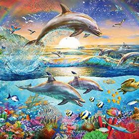 Ravensburger 128952 Yunuslar 300 Parça Puzzle