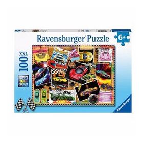 Ravensburger 128990 100 Parça Yarış Arabaları Çocuk Puzzle
