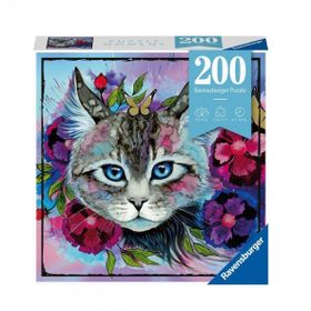 Ravensburger 129607 200 Parçalı Kedi Puzzle