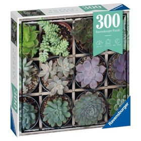 Ravensburger 129676 300 Parça Yeşil Çiçekler Puzzle