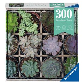 Ravensburger 129676 300 Parça Yeşil Çiçekler Puzzle