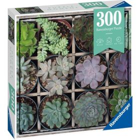 Ravensburger 129676 300 Parça Yeşil Çiçekler Puzzle