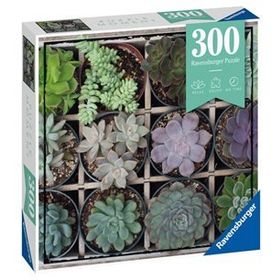 Ravensburger 129676 300 Parça Yeşil Çiçekler Puzzle