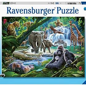 Ravensburger 129706 100 Parça Puzzle Vahşi Hayvanlar