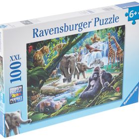 Ravensburger 129706 100 Parça Puzzle Vahşi Hayvanlar