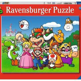 Ravensburger 129928 100 Parçalı Süper Mario Çok Renkli Puzzle