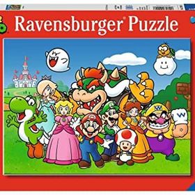 Ravensburger 129928 100 Parçalı Süper Mario Çok Renkli Puzzle