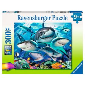 Ravensburger 132256 300 Parça Köpekbalıkları Puzzle