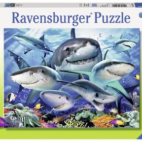 Ravensburger 132256 300 Parça Köpekbalıkları Puzzle