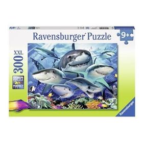 Ravensburger 132256 300 Parça Köpekbalıkları Puzzle