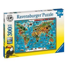 Ravensburger 132577 Hayvanların Dünyası 300 Parça Puzzle