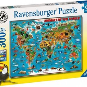 Ravensburger 132577 Hayvanların Dünyası 300 Parça Puzzle