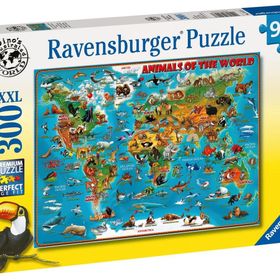Ravensburger 132577 Hayvanların Dünyası 300 Parça Puzzle