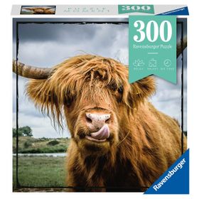 Ravensburger 132737 Highland Cattle 300 Parçalı Puzzle