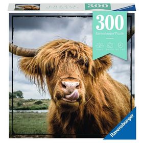 Ravensburger 132737 Highland Cattle 300 Parçalı Puzzle
