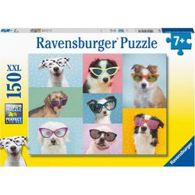 Ravensburger 132881 Eğlenceli Köpekler 150 Parça Puzzle
