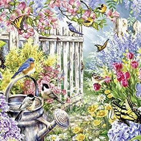Ravensburger 135844 300 Parça Bahar Geliyor Çocuk Puzzle
