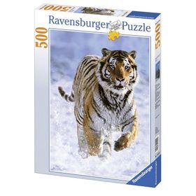 Ravensburger 144754 500 Parça Kaplan ve Kar Puzzle