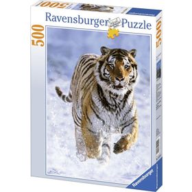 Ravensburger 144754 500 Parça Kaplan ve Kar Puzzle