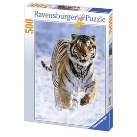 Ravensburger 144754 500 Parça Kaplan ve Kar Puzzle