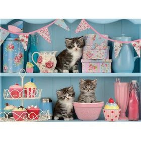 Ravensburger 146840 Kittens Cupcakes 500 Parça Puzzle