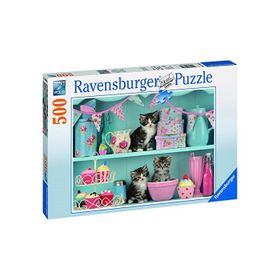 Ravensburger 146840 Kittens Cupcakes 500 Parça Puzzle