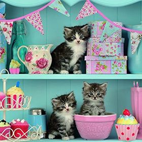 Ravensburger 146840 Kittens Cupcakes 500 Parça Puzzle