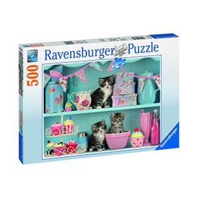 Ravensburger 146840 Kittens Cupcakes 500 Parça Puzzle