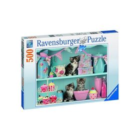 Ravensburger 146840 Kittens Cupcakes 500 Parça Puzzle