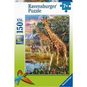 Ravensburger 150 Parça Zürafalar Çok Renkli Puzzle